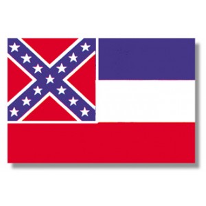 4'x6' Mississippi State Flag Nylon