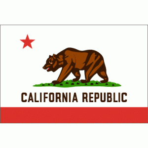 3'x5' California State Flag Nylon