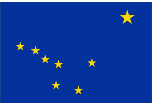 5'x8' Alaska Flag Nylon