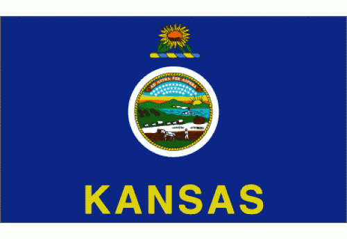 4'x6' Kansas State Flag Nylon
