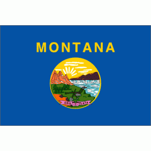 3'x5' Montana State Flag Nylon