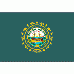 5'x8' New Hampshire State Flag Nylon