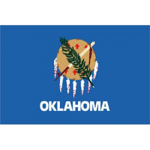 5'x8' Oklahoma State Flag Nylon