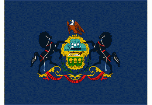 5'x8' Pennsylvania State Flag Nylon