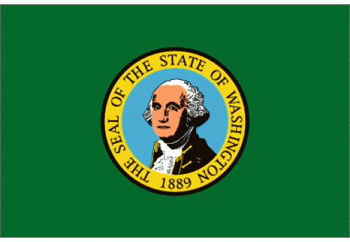 5'x8' Washington State Flag Nylon