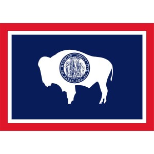 5'x8' Wyoming State Flag Nylon
